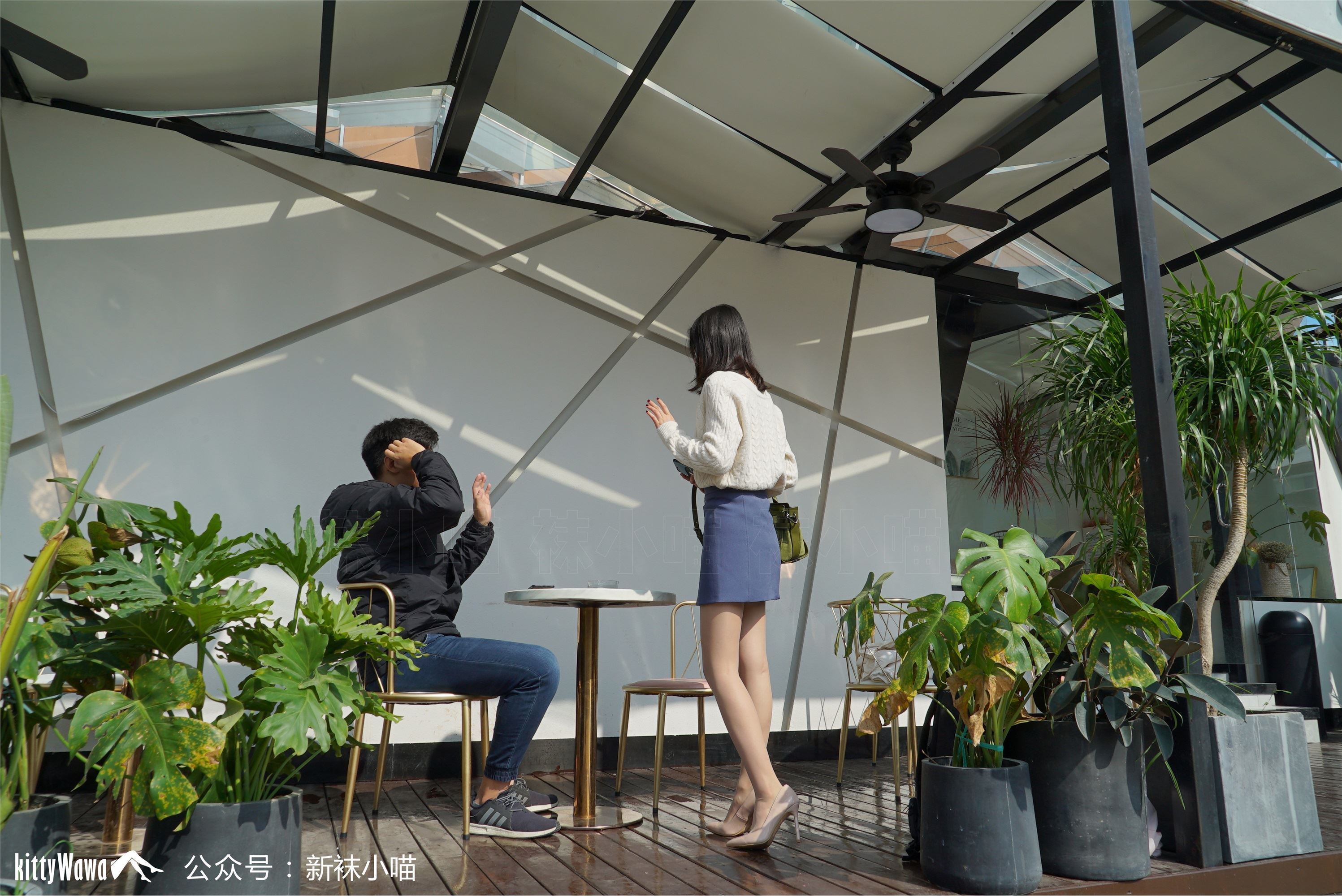 kittyWawa袜小喵故事集  KTS004 偶遇老同学